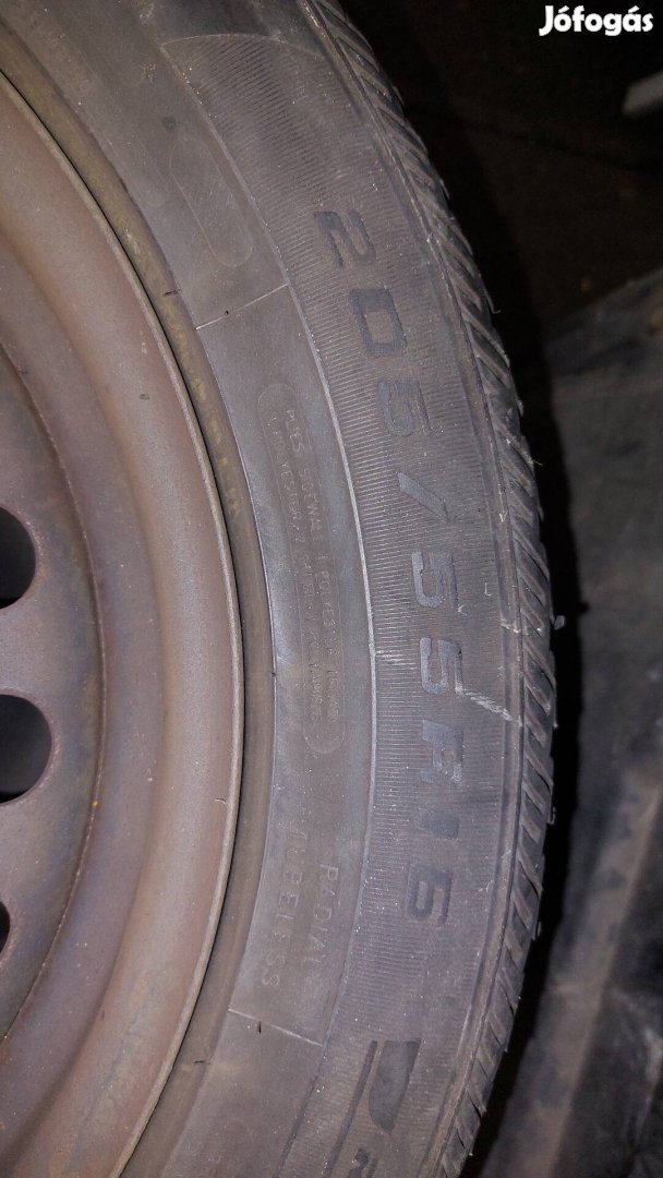 Volvo C30 téli acélfelni kerék szett eladó 