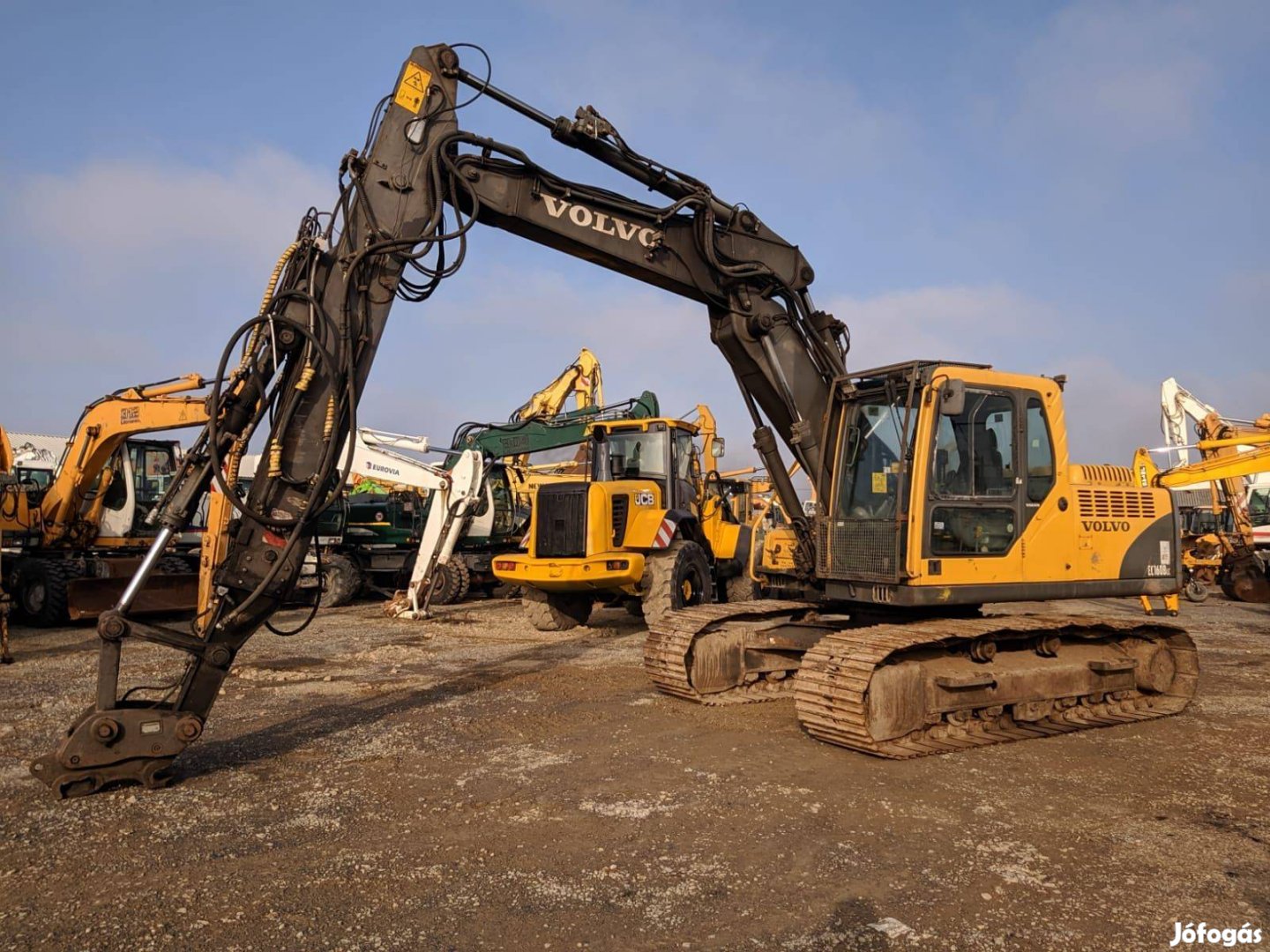 Volvo EC160BLC lanctalpas kotro