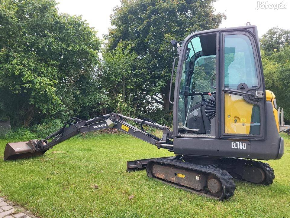 Volvo EC18D mini kotrógép