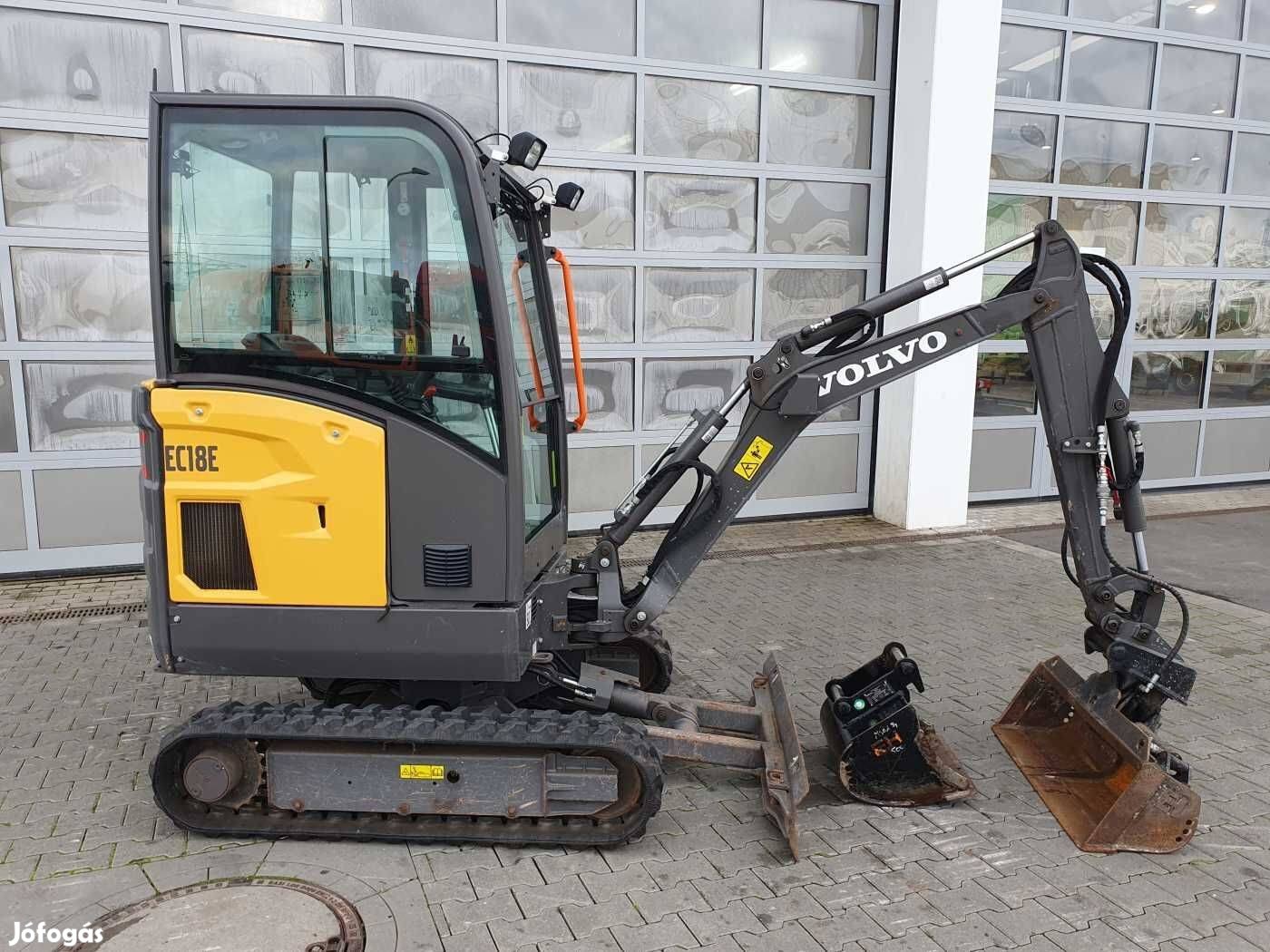 Volvo EC18E / 450üó / 2db kanál / Lízing 20%-tól