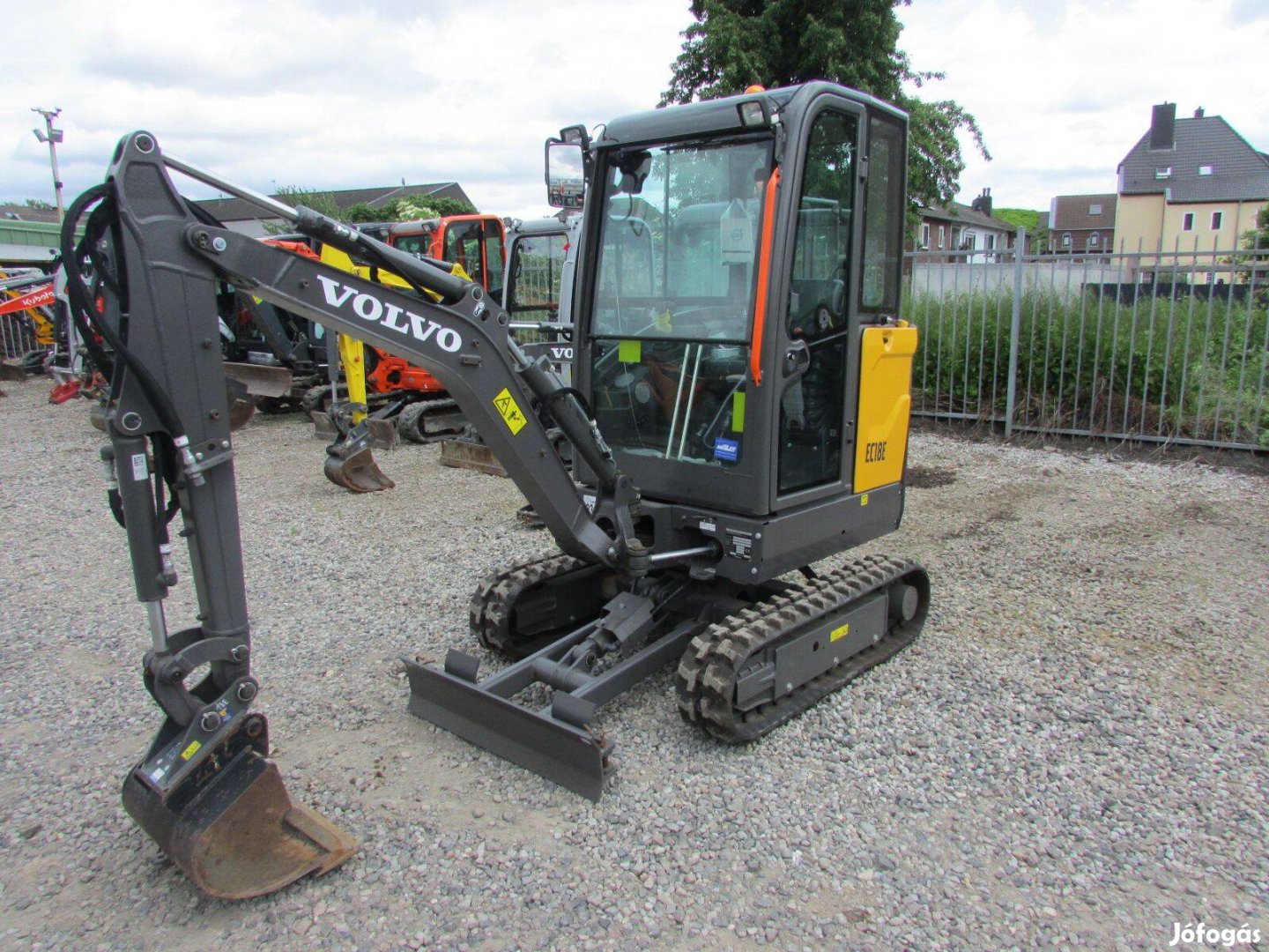 Volvo EC18E / 4 üzemóra / Lízing 20%-tól