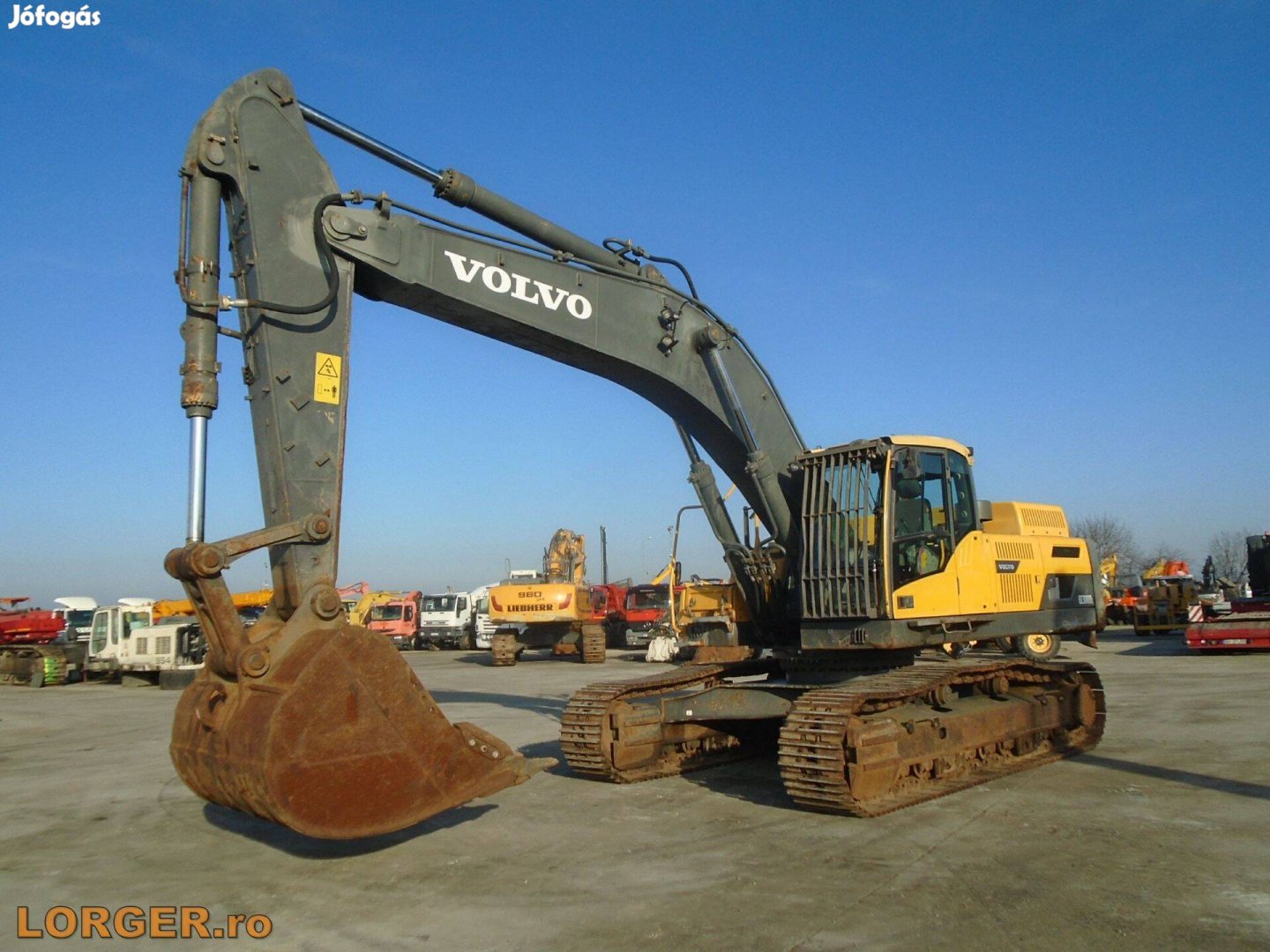 Volvo EC380 DL lánctalpas kotró