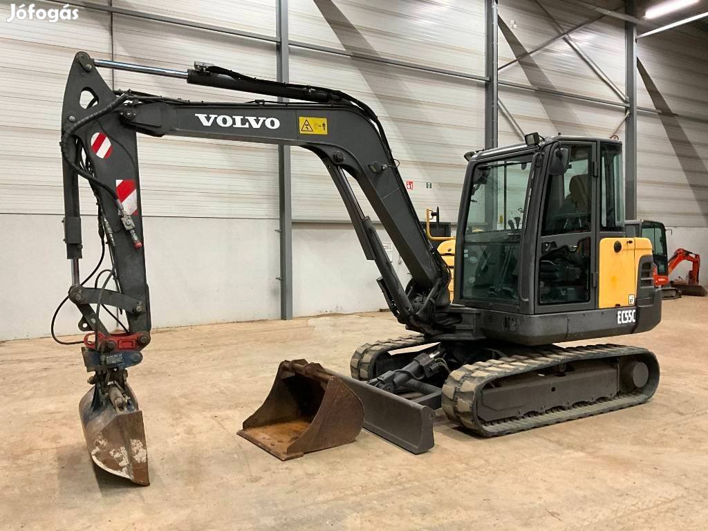 Volvo EC55 C / 3820üó / 2db kanál / Lízing 20%-tól