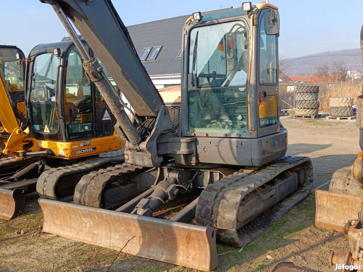 Volvo ECR88D Minikotró