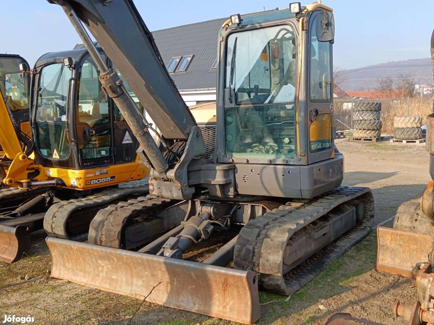 Volvo ECR88D Minikotró