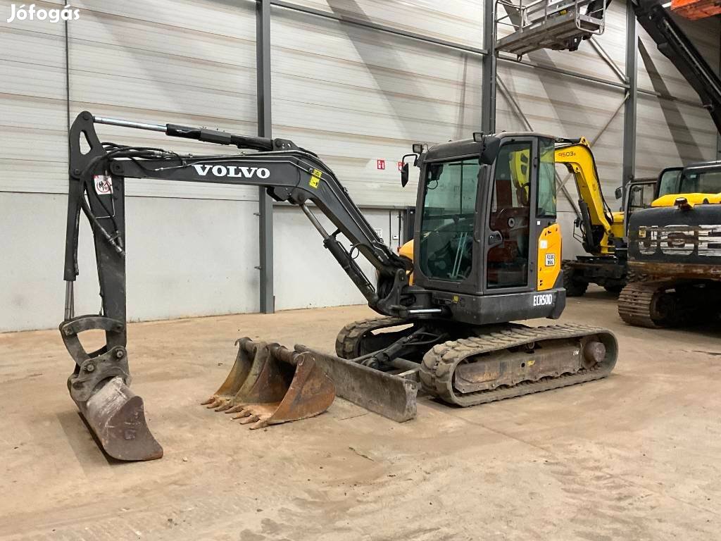 Volvo ECR 50 D / 3 871 üzemóra / Lízing 20%-tól