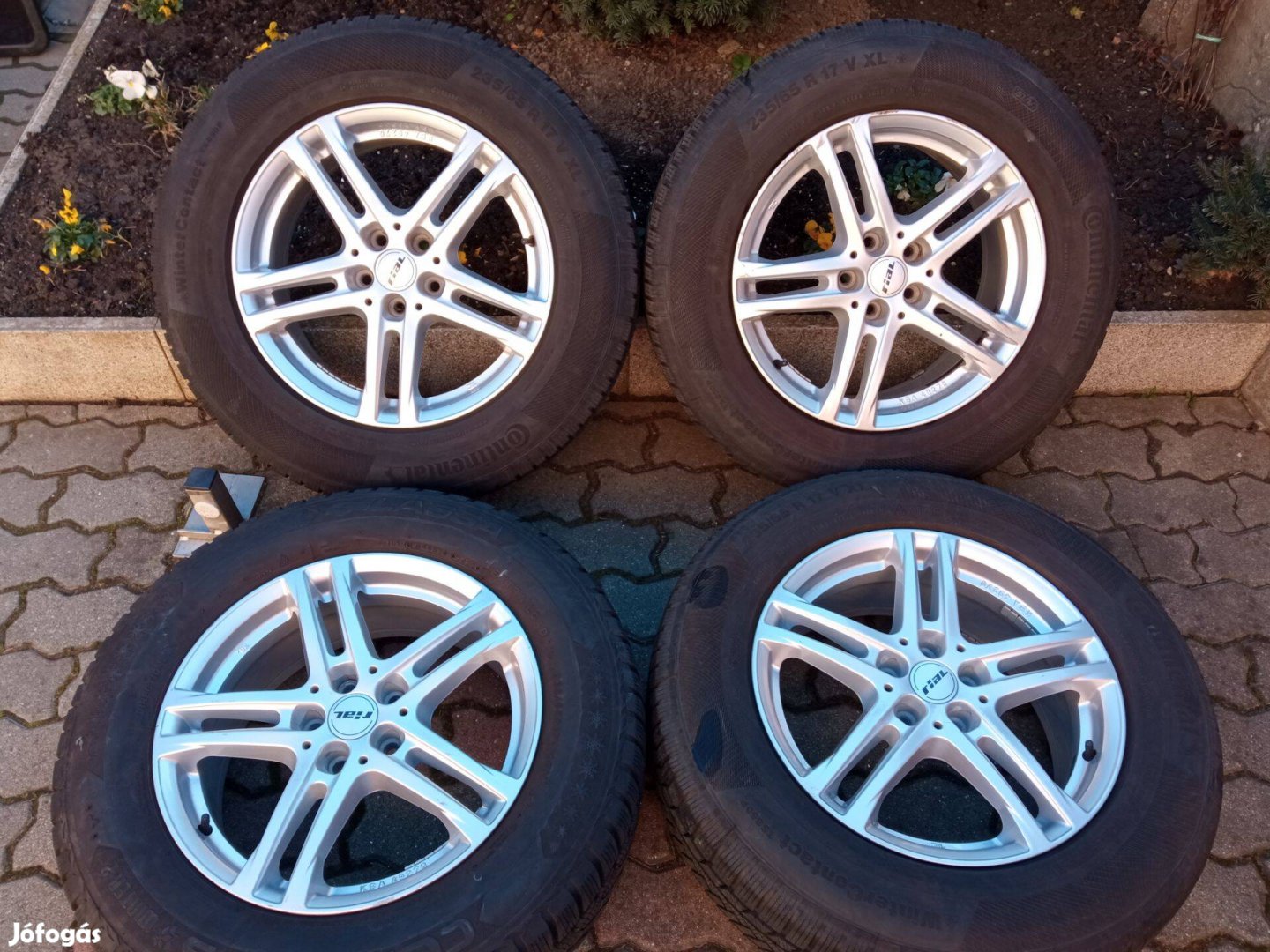 Volvo Ford 5x108 235/65 R17 17" 17 ET47 Alufelni Felni XC60 Téli gumi