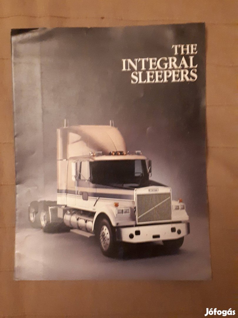 Volvo GM Canada, White teherautós katalógus 2 oldalas 1986