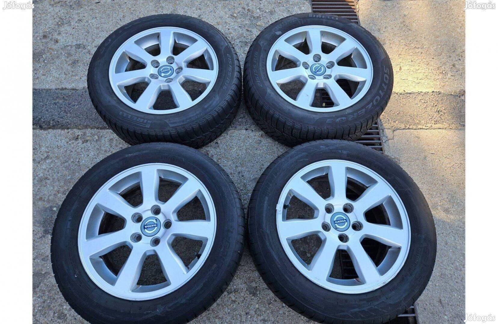 Volvo Gyári 16" colos alufelni garnitúra, 5x108 lyukosztás