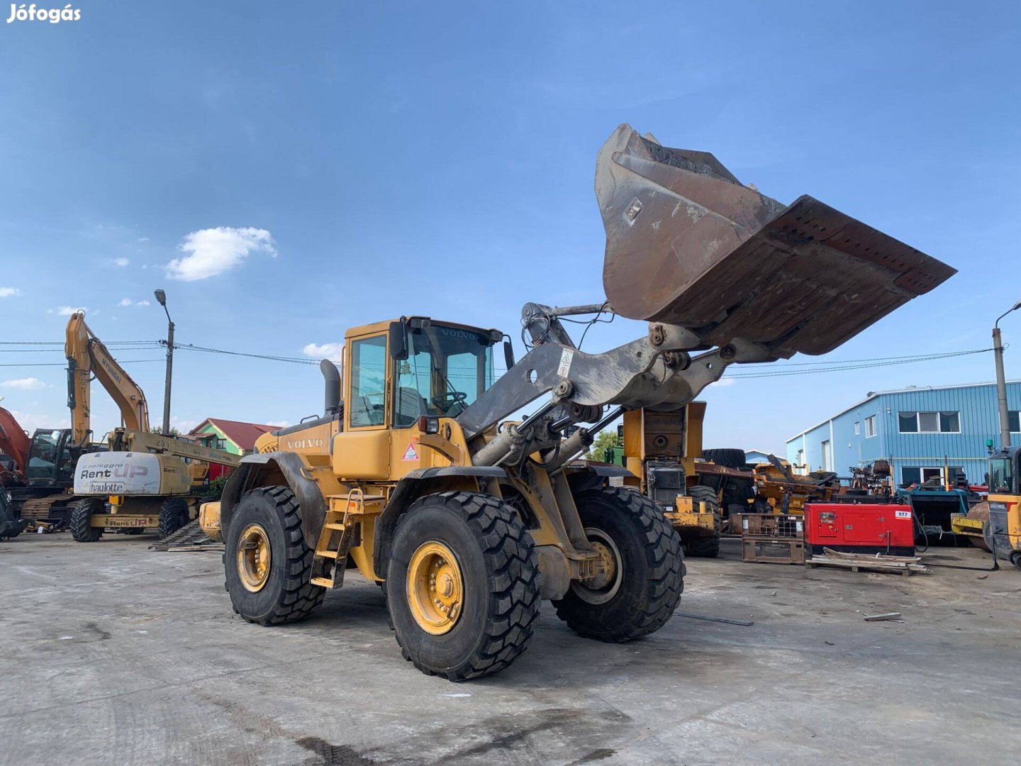 Volvo L110E homlokrakodó