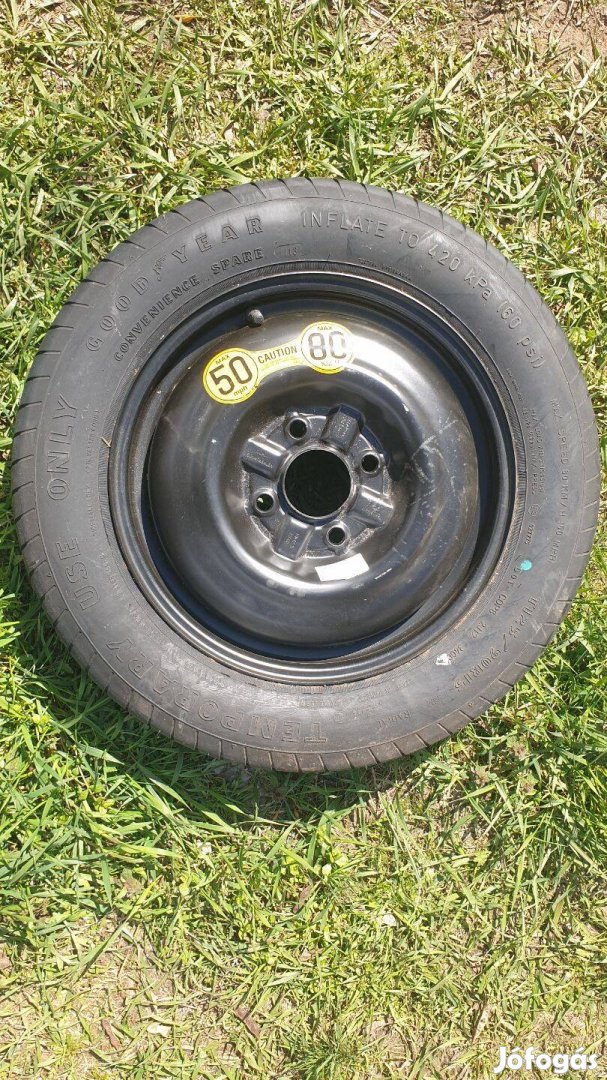 Volvo Mitsubishi Nissan mankókerék pótkerék T125/90 R15 4x114,3