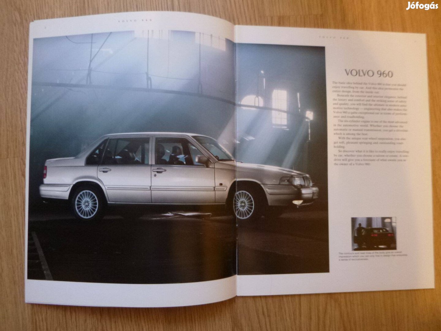 Volvo Modellek prospektus - 1995, angol nyelvű