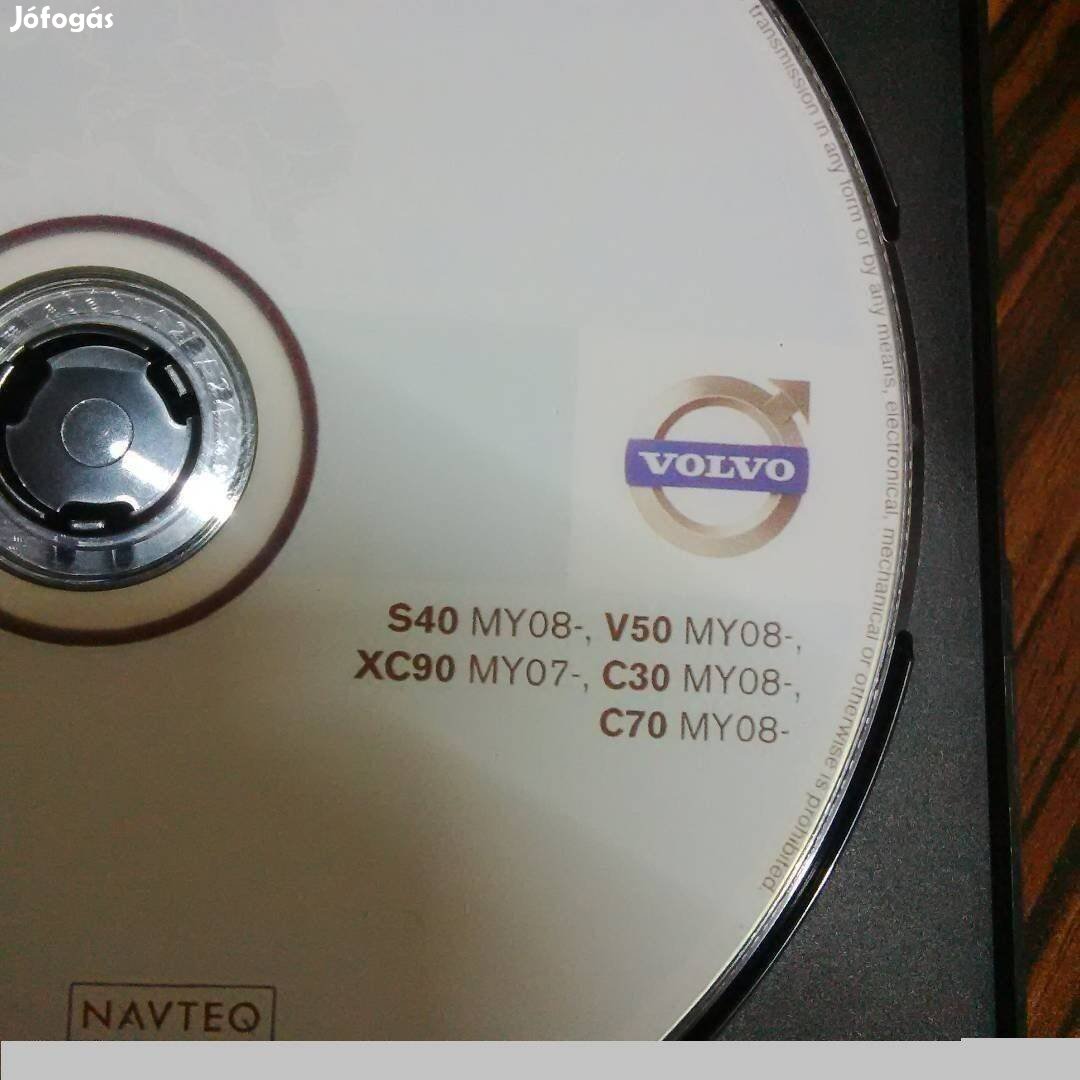 Volvo Navigáció Térkép, Navi DVD Lemezek (HDD, RTI, TMS)