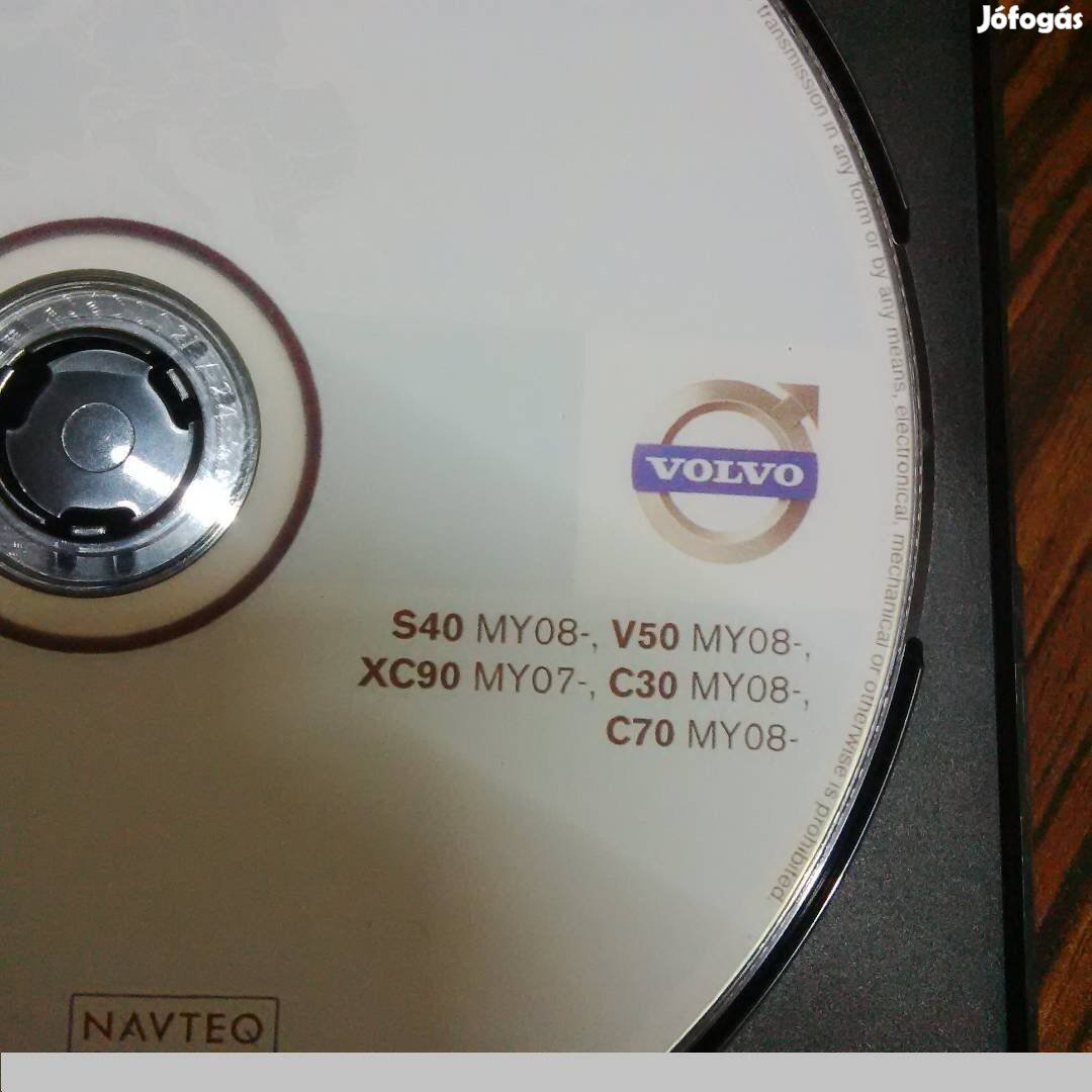 Volvo Navigáció Térkép, Navi DVD Lemezek (HDD, RTI, TMS)