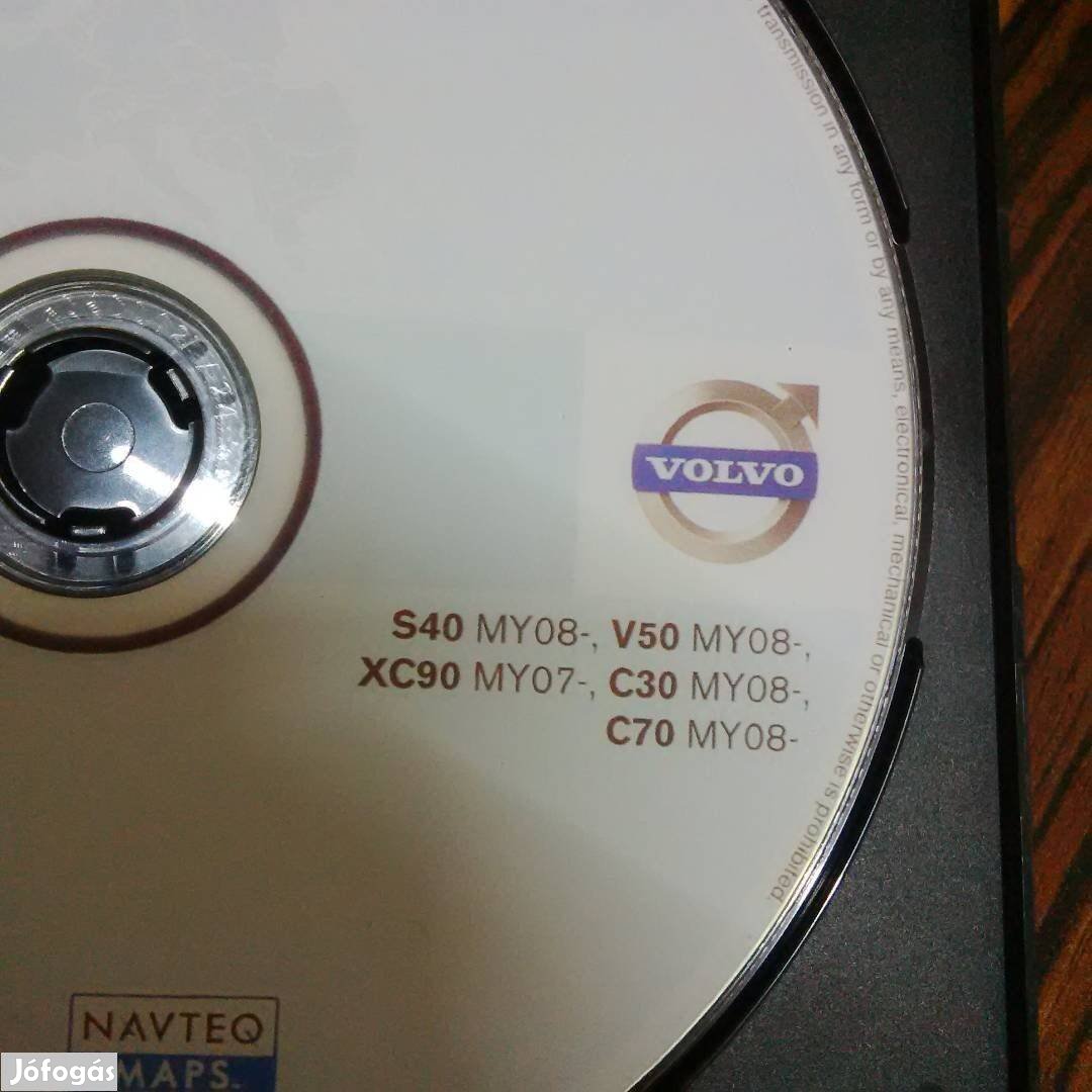 Volvo Navigáció Térkép, Navi DVD Lemezek (HDD, RTI, TMS)