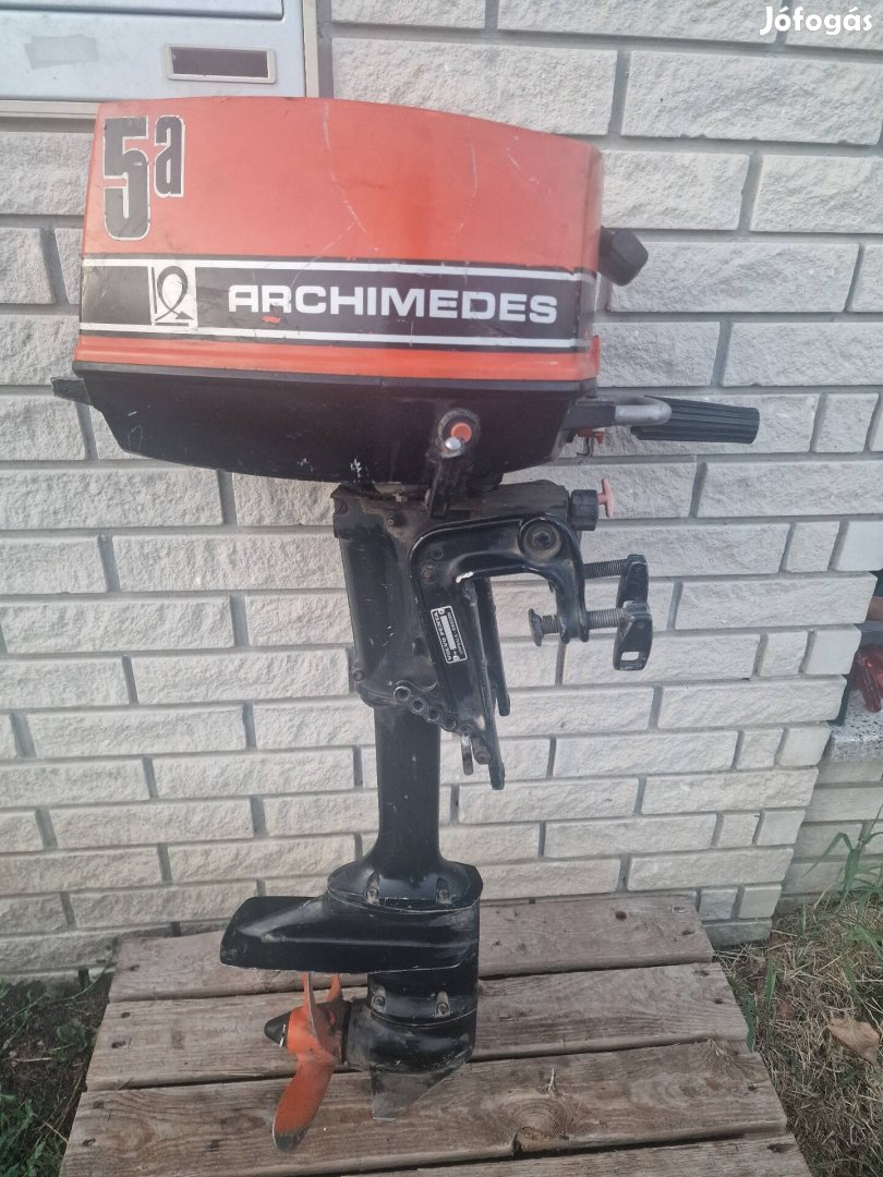 Volvo Penta Archimedes 5 lóerős benzines csónakmotor 