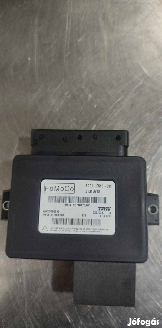 Volvo S60 II 2 MK2 Elektromos kézifék vezérlő modul