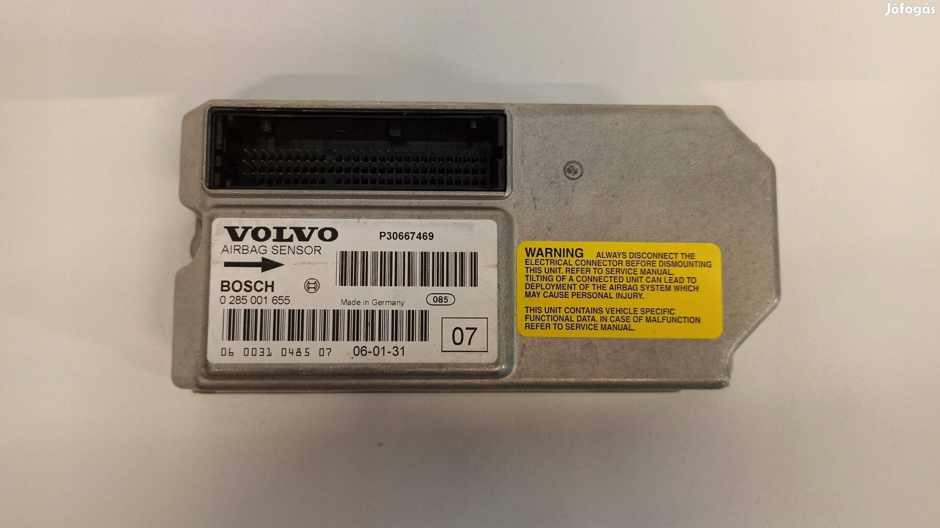 Volvo S60 I Légzsákvezérlő elektronika 30667469