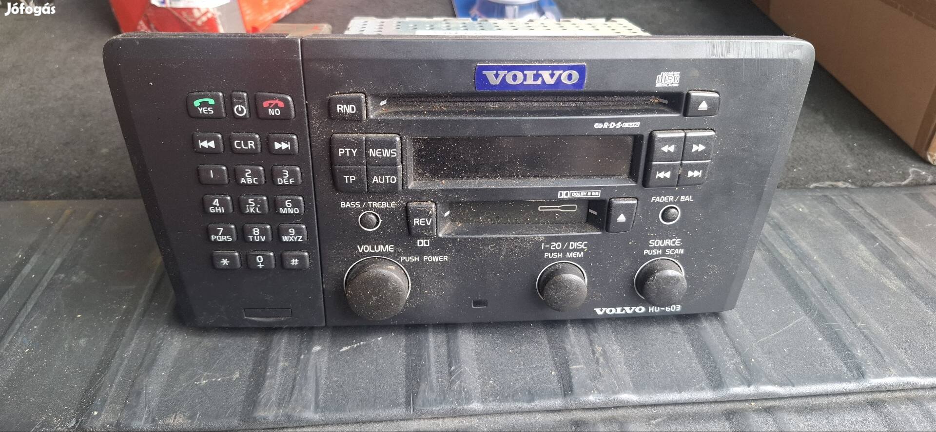 Volvo S60 fejegység