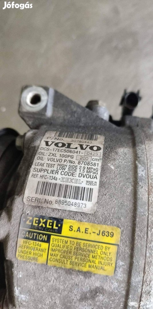 Volvo S80 II 2 MK2 Klímakompresszor