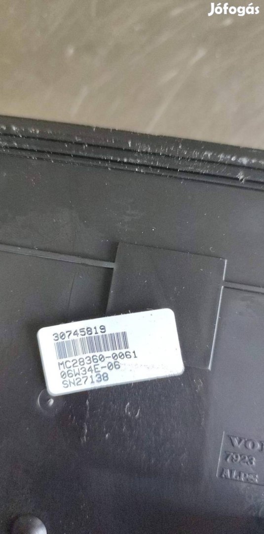 Volvo S80 II 2 MK2 Klímapanel