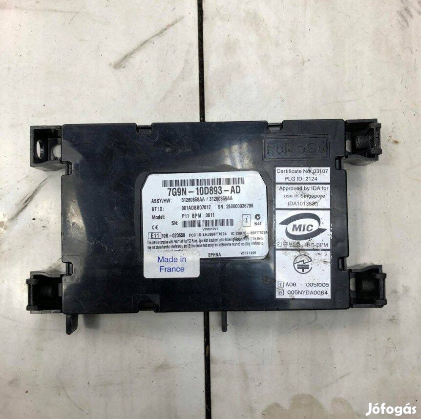 Volvo S80 II V70 III Bluetooth modul 7G9N-10D893-Ad