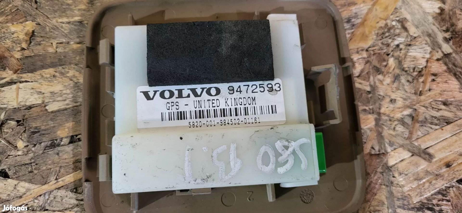 Volvo S80 Lopásgátló riasztó GPS vezérlőegység elektronika