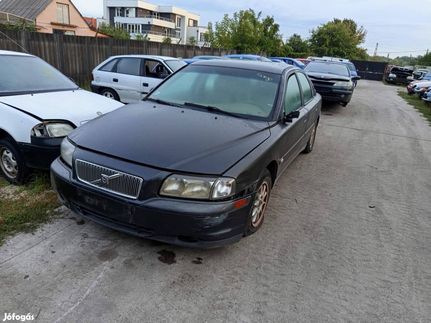 Volvo S80 karosszéria elemei kék