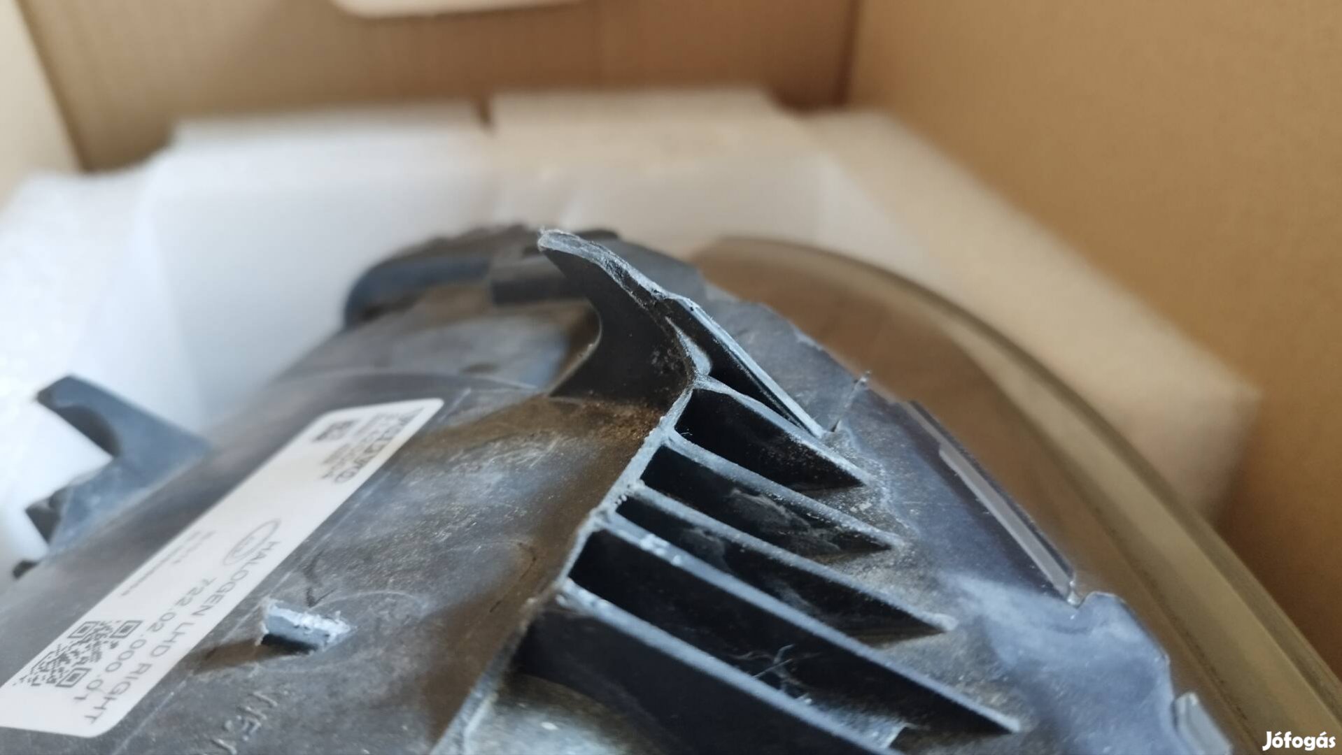 Volvo V40 2014 halogén jobb oldali fényszóró lámpa 