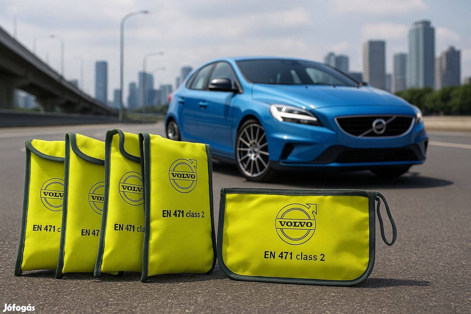 Volvo V40 Volvo vészhelyzeti biztonsági mellény (safety vest) 4 db
