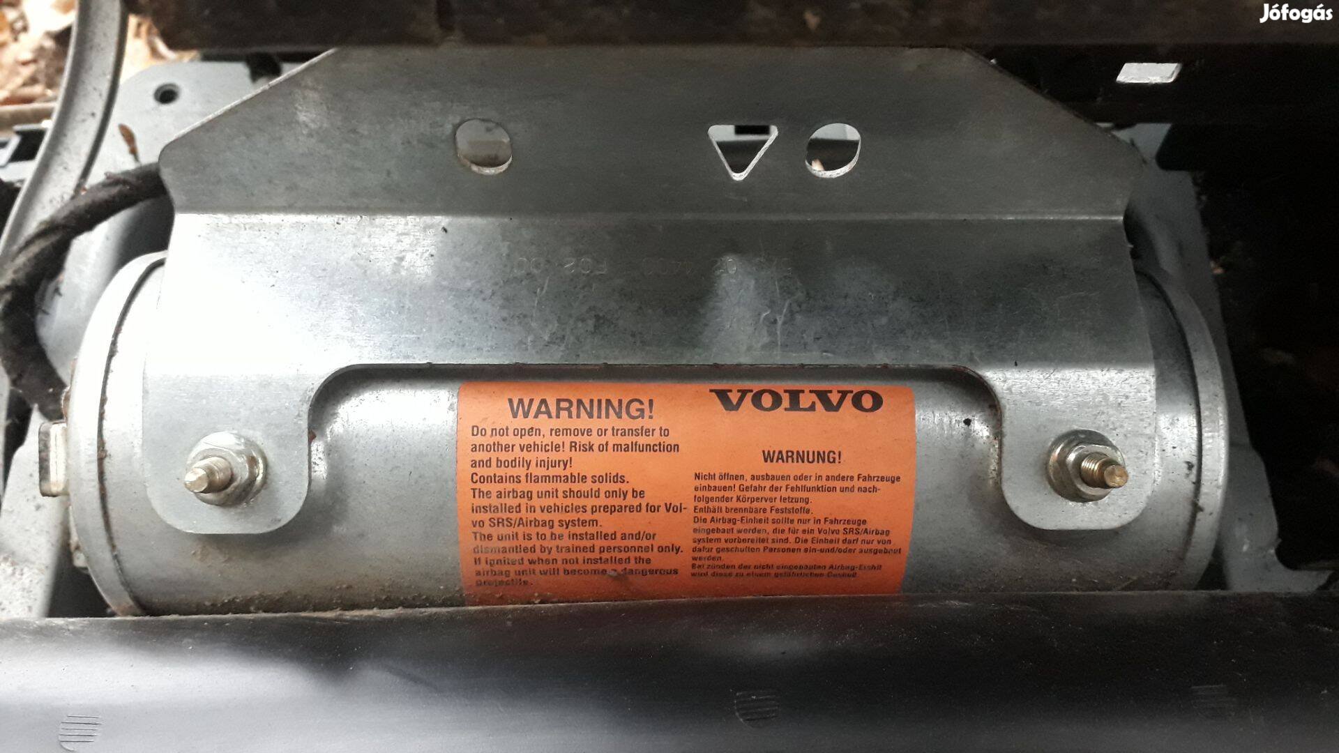 Volvo V40 légzsák műszerfal