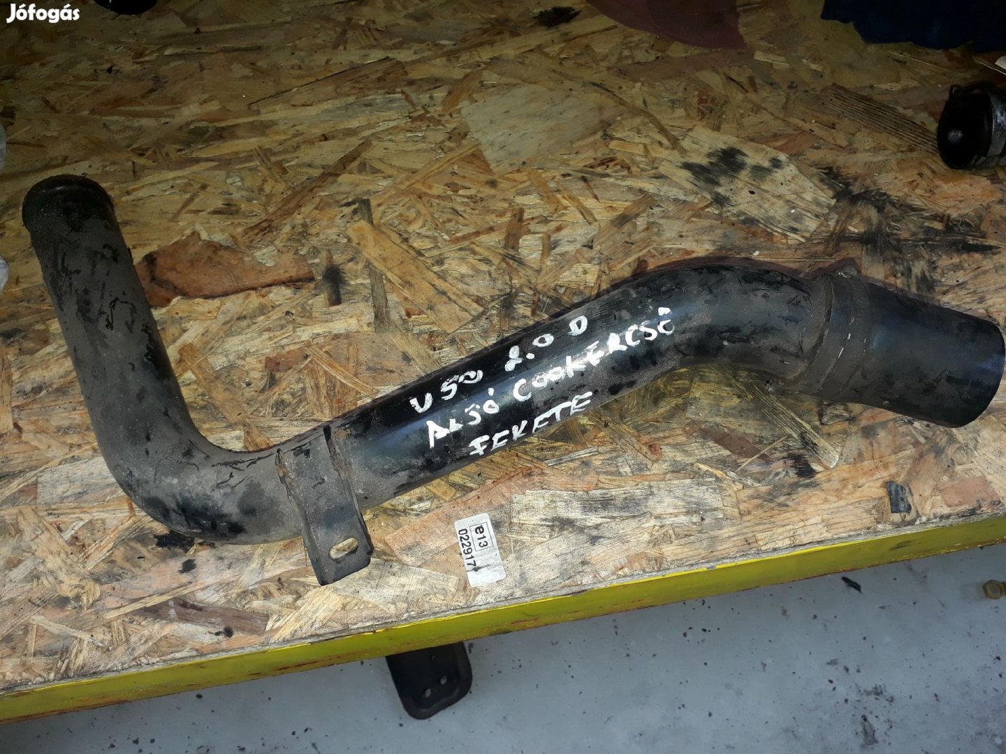 Volvo V50 Turbócső Intercooler Cső