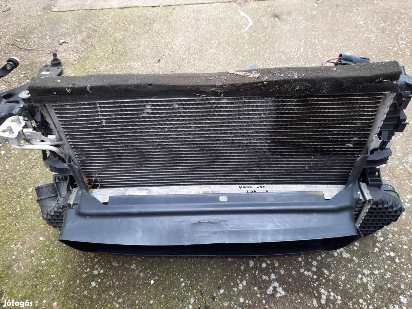 Volvo V50 hűtősor , klímahűtő , vízhűtő , ventilátor