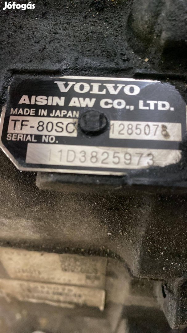 Volvo V60 váltó