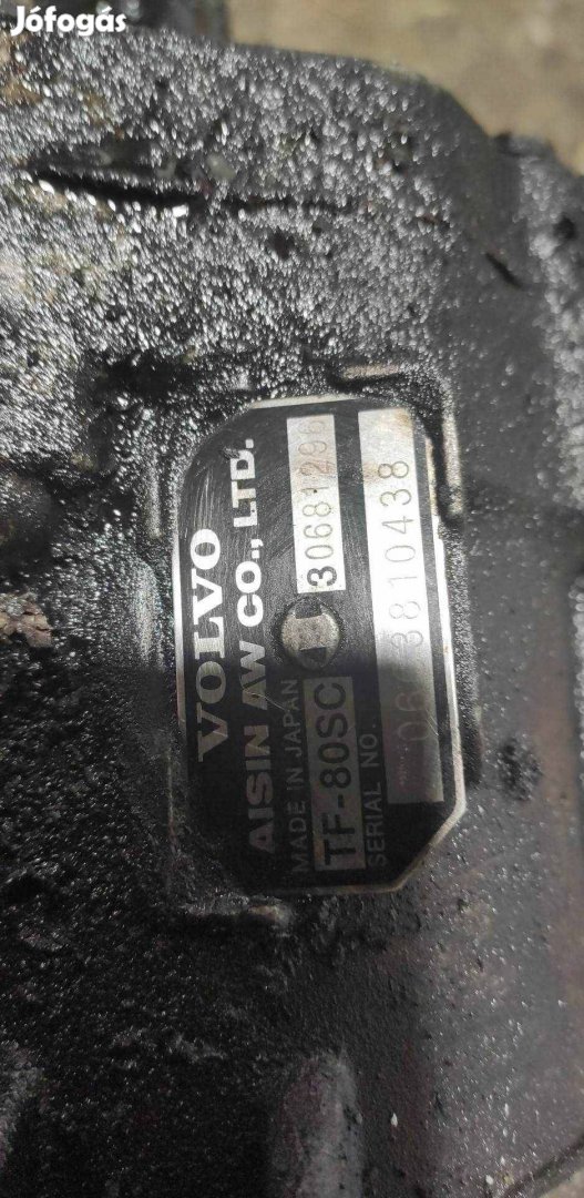 Volvo V70 III 3 MK3 Aisin TS-80SC automata válto