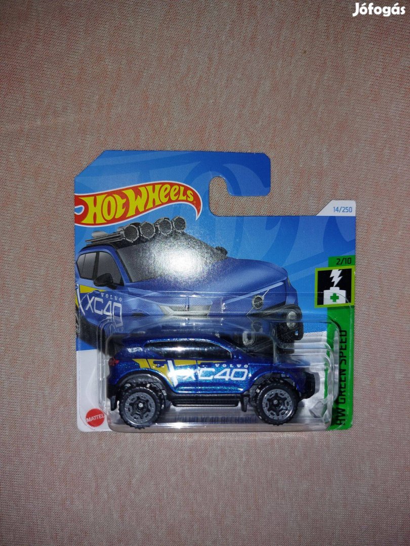 Volvo XC40 Recharge Matchbox Match Box Hot Wheels e-autó kisautó