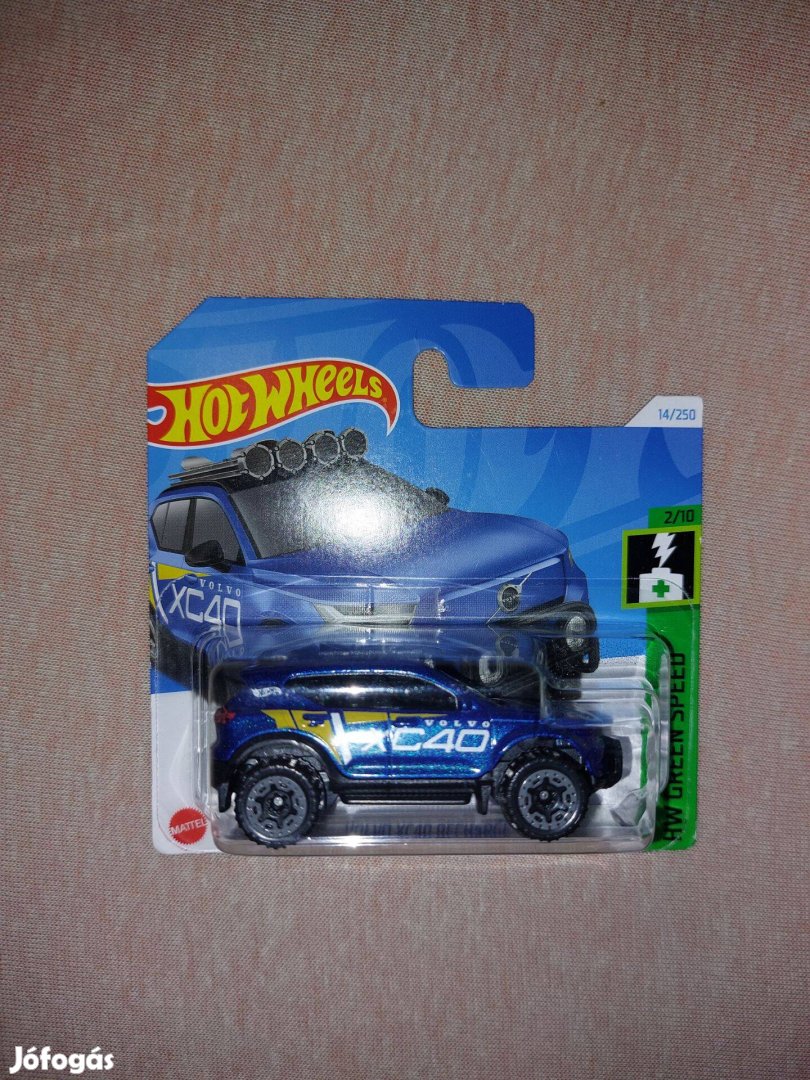 Volvo XC40 Recharge Matchbox Match Box Hot Wheels e-autó kisautó