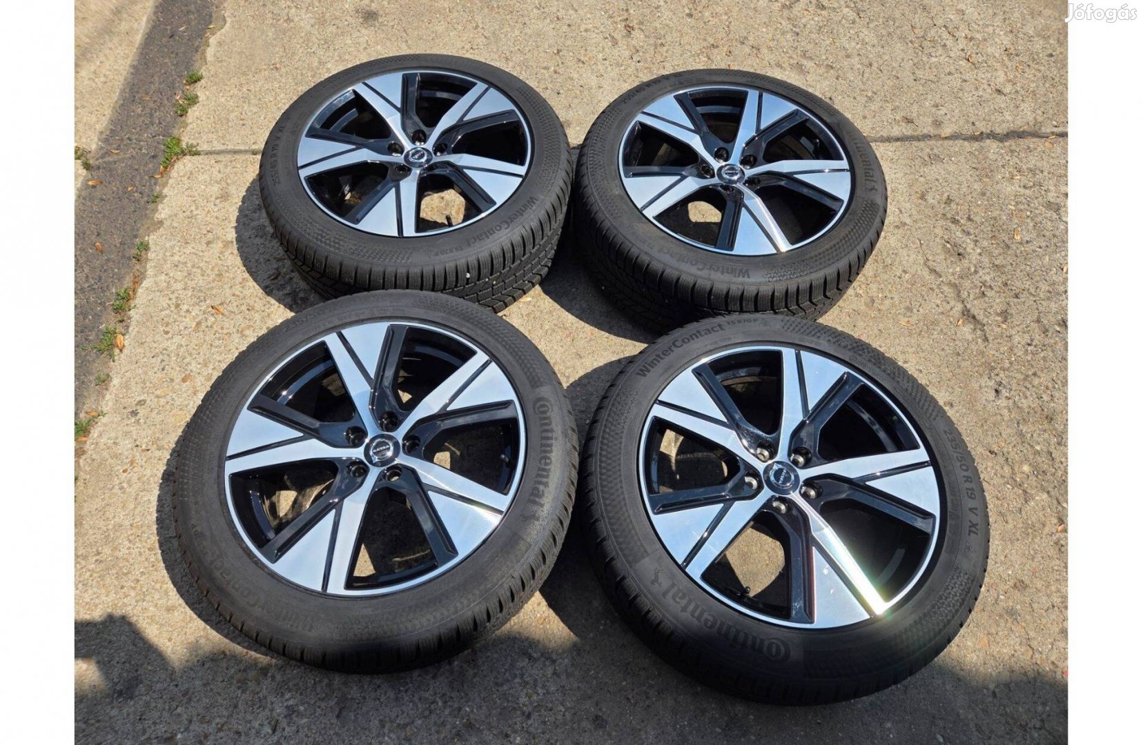 Volvo XC40, C40 gyári 19 colos kétszéles alufelni garnitúra! 5x108