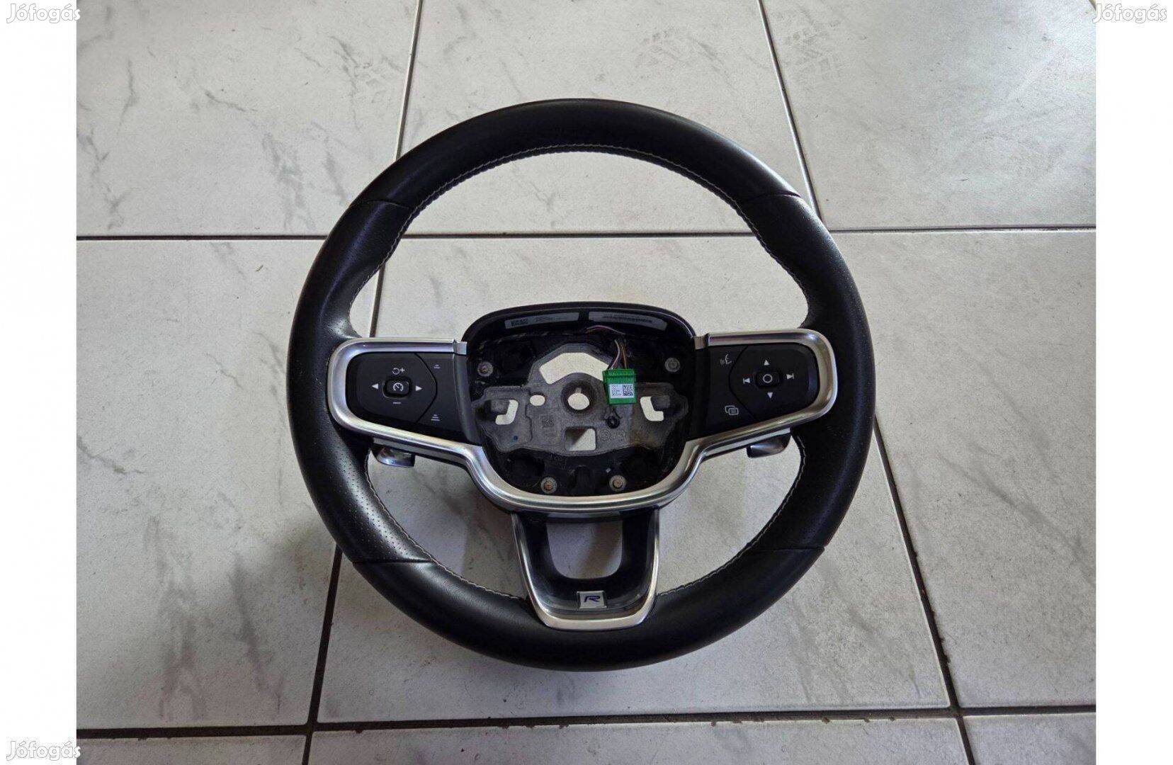 Volvo XC40 gyári R-Design bőr kormány F1 váltóval! 2018-