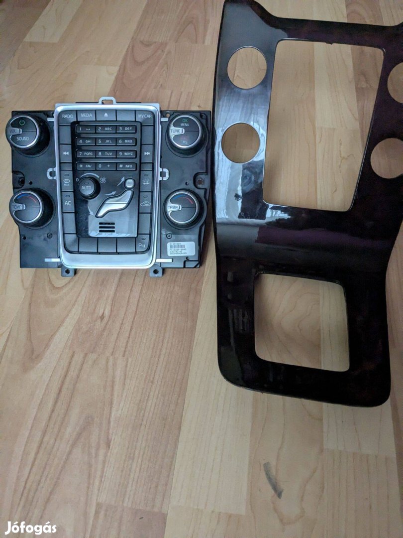 Volvo XC60 V70 S80 középkonzol klima panel radio
