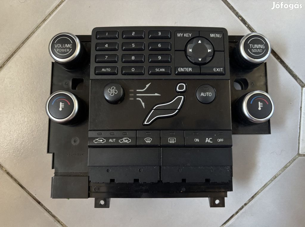 Volvo XC70, V70 fűtés, klíma panel 30782282