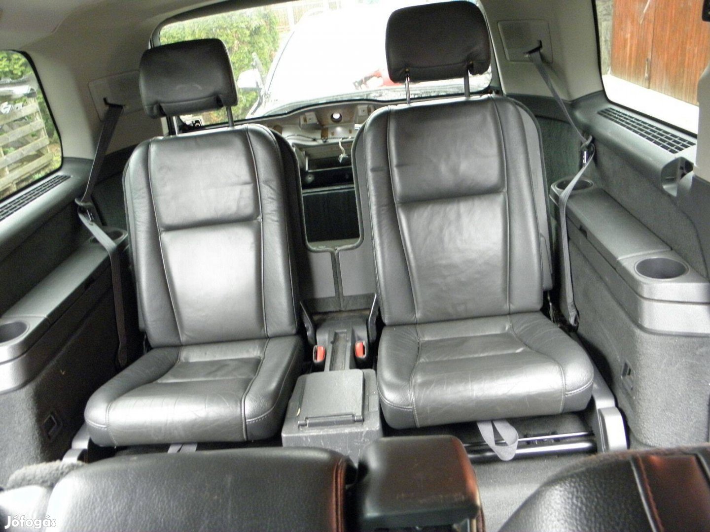 Volvo XC90 7 üléses fekete bőr belső tér