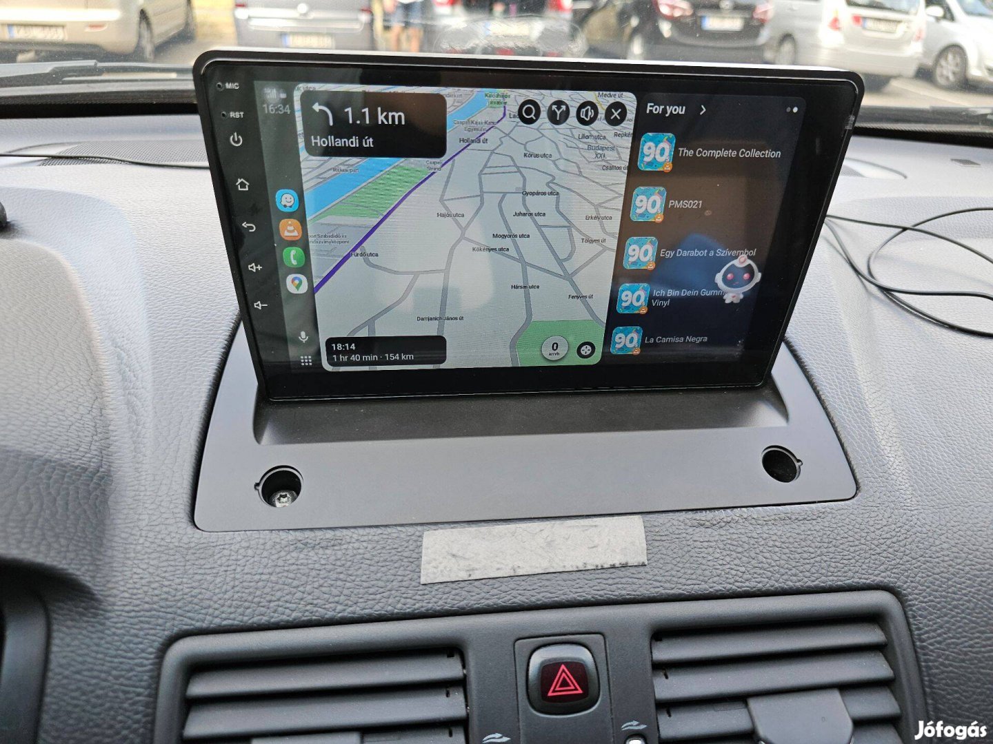 Volvo XC90 Carplay/Android auto/ 2 din 2004-2014-es évjáratnak