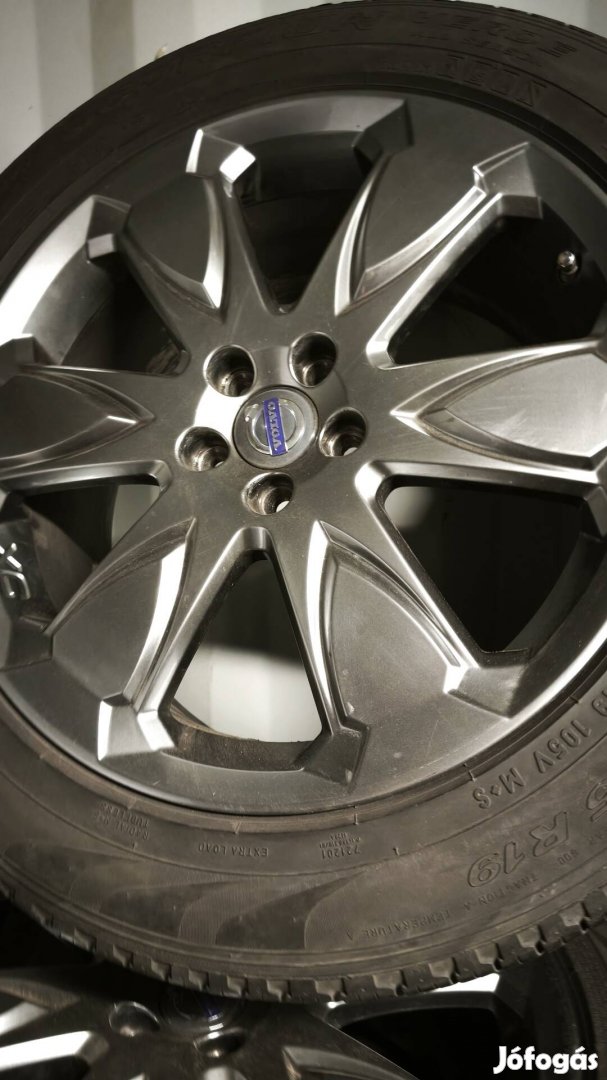 Volvo XC90 XC60 gyári 19 19 19coll alufelnik gumival