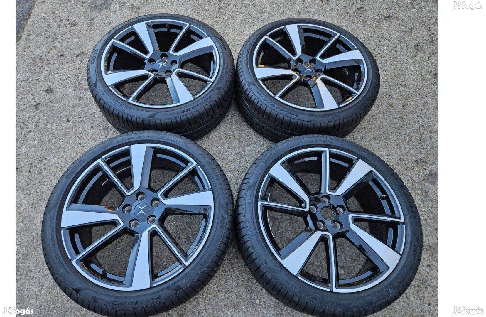 Volvo /Polestar gyári Új 20" colos alufelni garnitúra Pirelli gumikkal