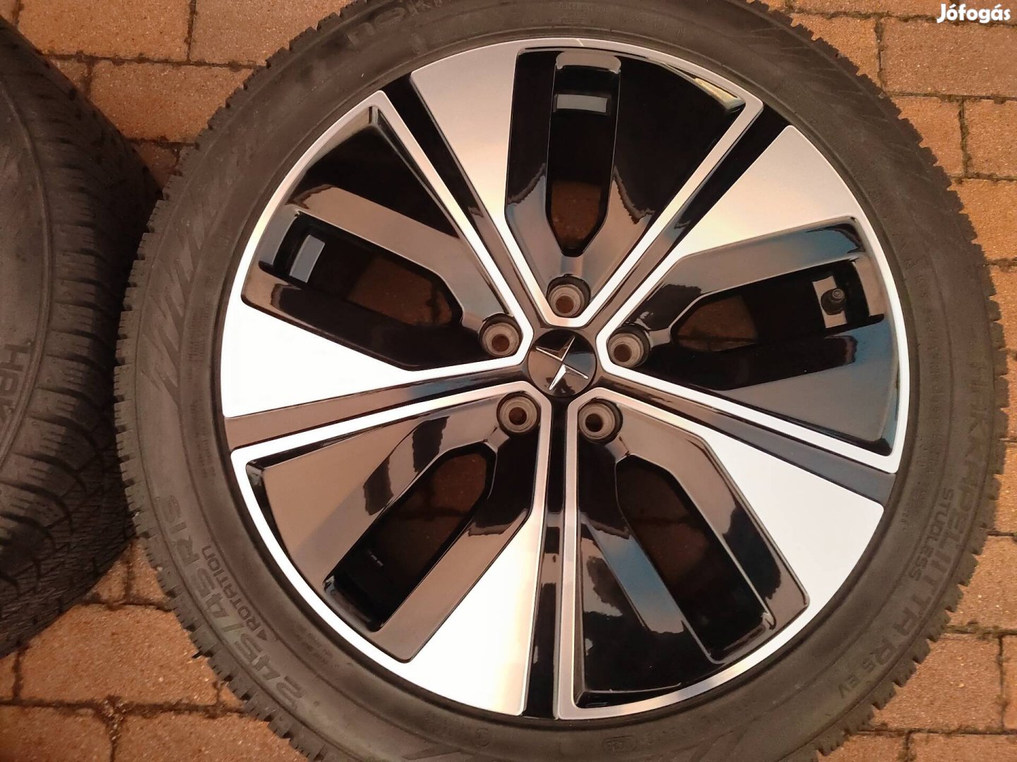 Volvo, Polestar gyári új állapotú 19col alufelni 245/45r19 téli 