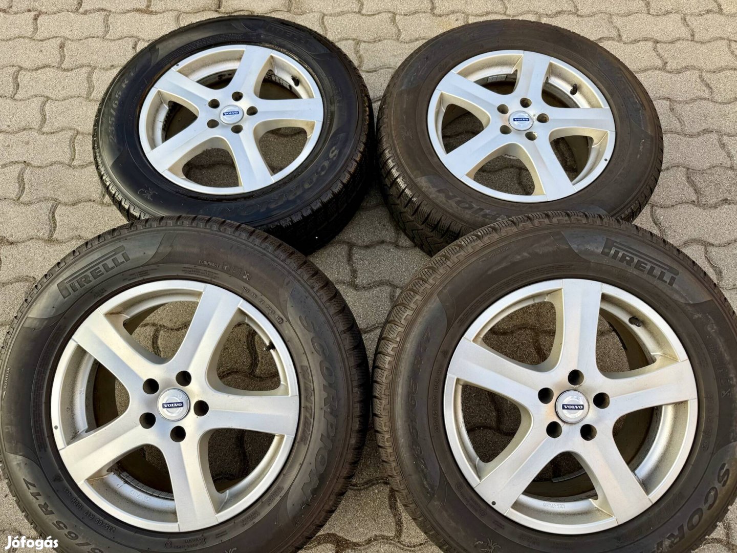 Volvo alufelni 17" Téli pirelli! Xc60 xc90 alufelni 17"