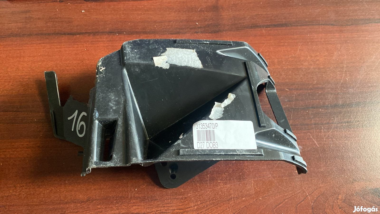 Volvo bal belső tartó,  vezetőoldali 31353470 eladó