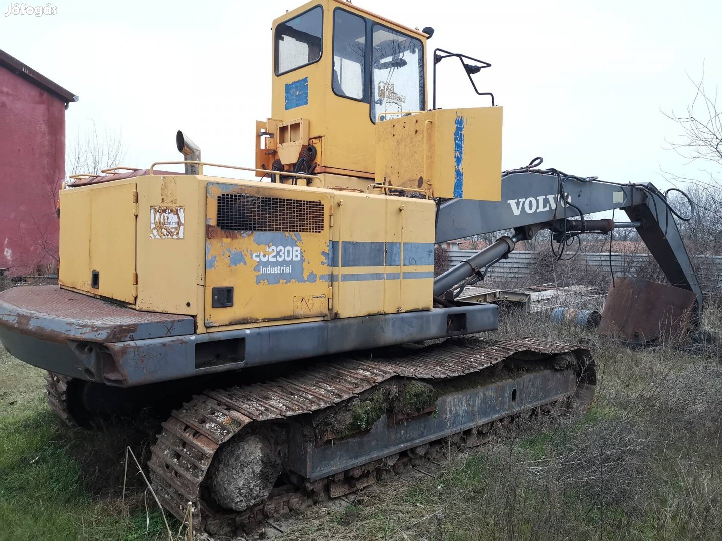 Volvo ec230b ipari vémes láncos kotró 