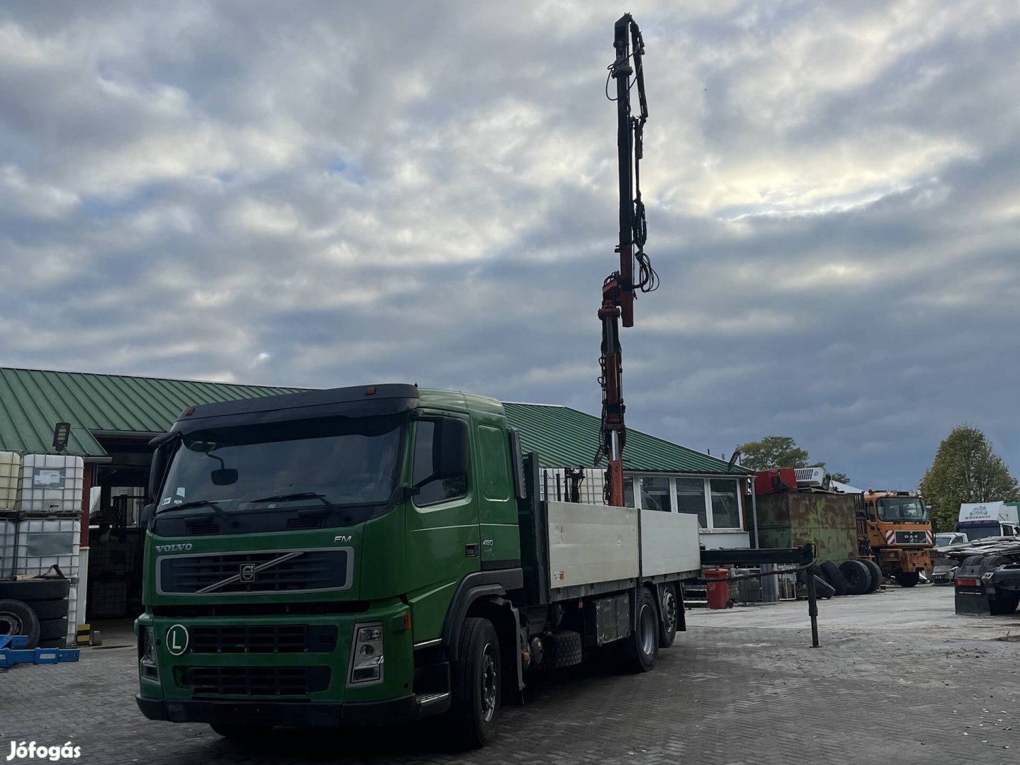 Volvo fm 480 6x2 Darus Platos-darugémes eladó 